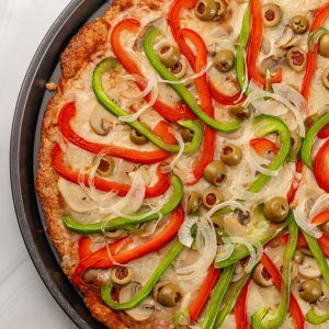 Pizza Keto vegetales