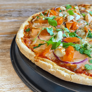 Pizza Fit Salmón