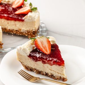 Cheseecake Keto Frutos Rojos