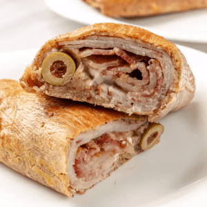 Mini pan de jamón KETO